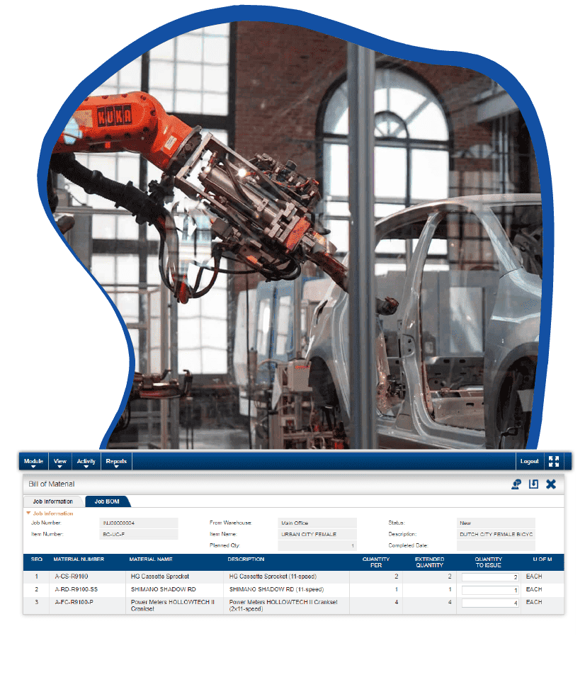 Kechie ERP manufacturing software