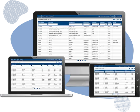 Kechie's cloud and web-based ERP can be used on multiple devices.