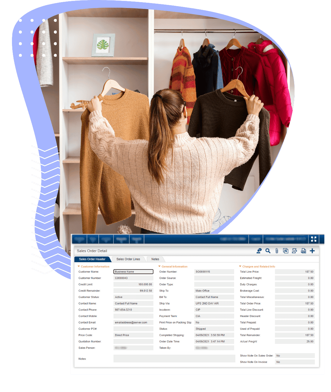 Kechie ERP is designed to handled every aspect of an Apparel based business.