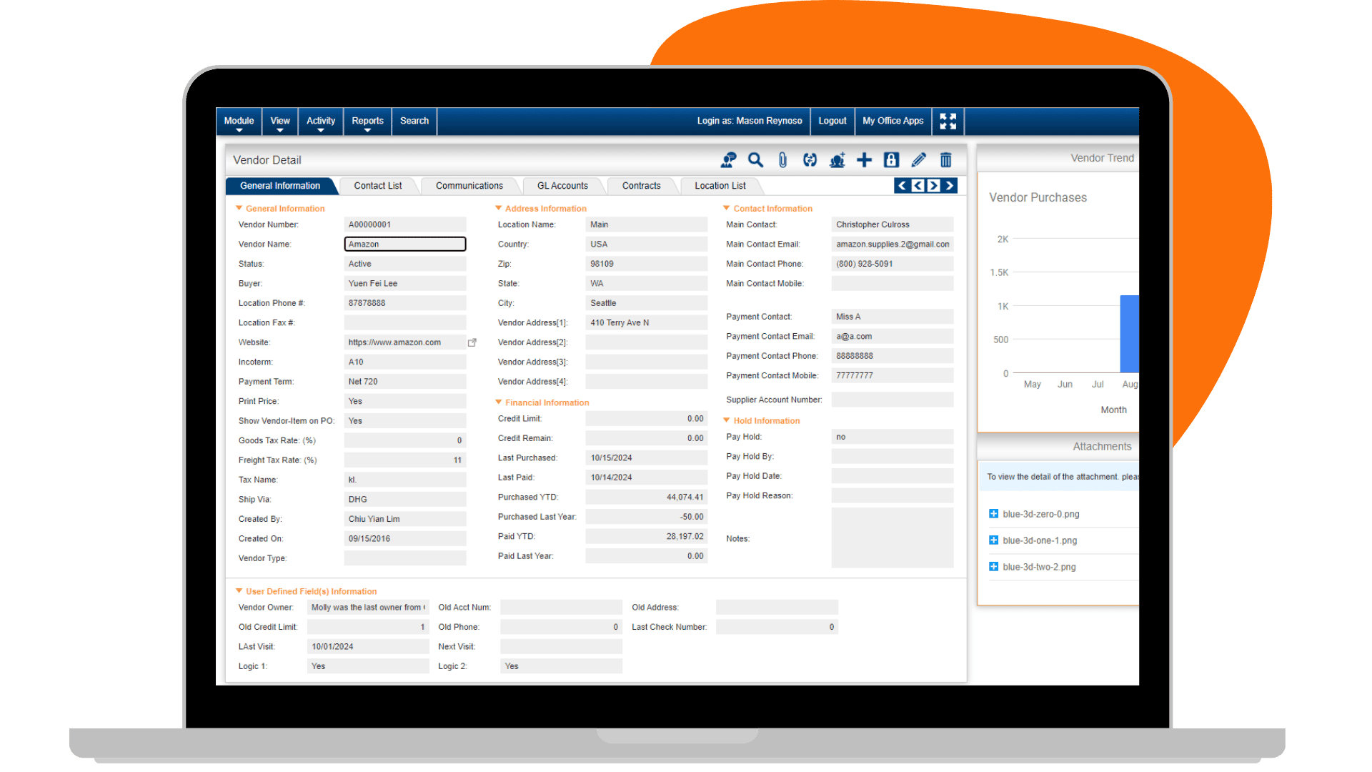 Kechie's VRM software being used on multiple devices.