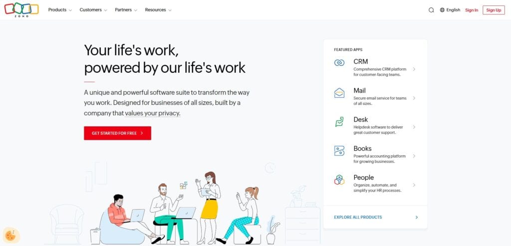 Zoho One Software Features