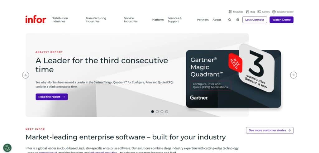 Info CloudSuite info page