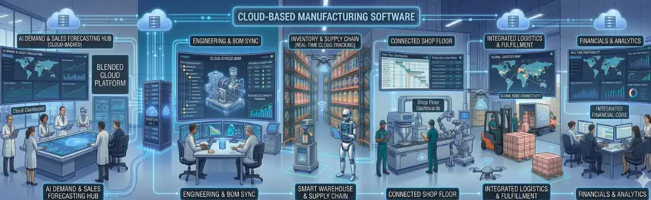 Cloud-Based Manufacturing Software