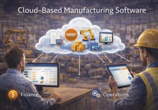 Cloud-Based Mfg software features