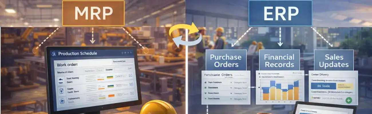 MRP vs ERP